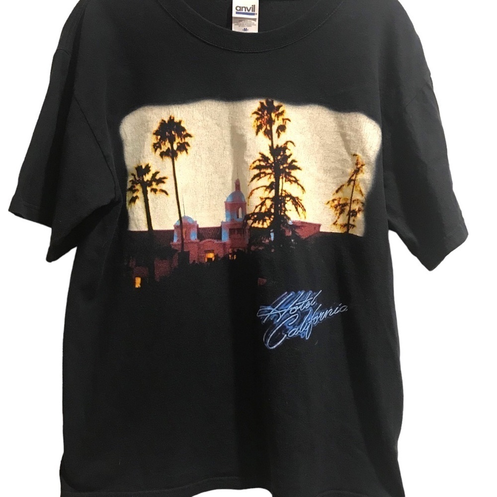 Vintage Hotel California Graphic Tee Shirt Eagles Mens Size Medium